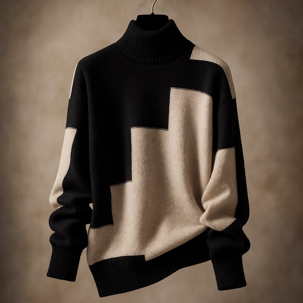 Sweter z golfem Alessia
