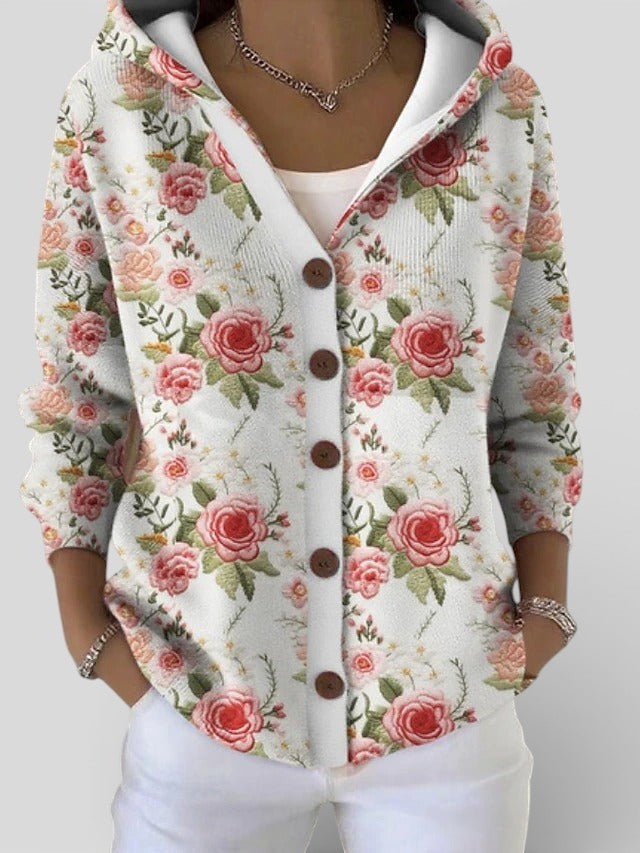 Carmen™ | Długi artystyczny i ciepły kardigan