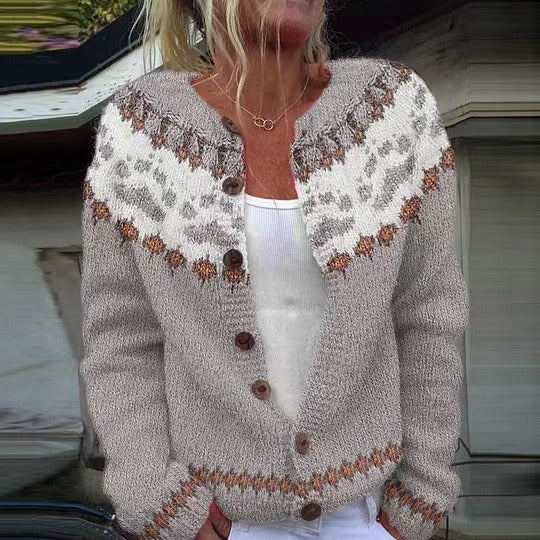 Emery | Vintage Islandzki Sweter z Wełny
