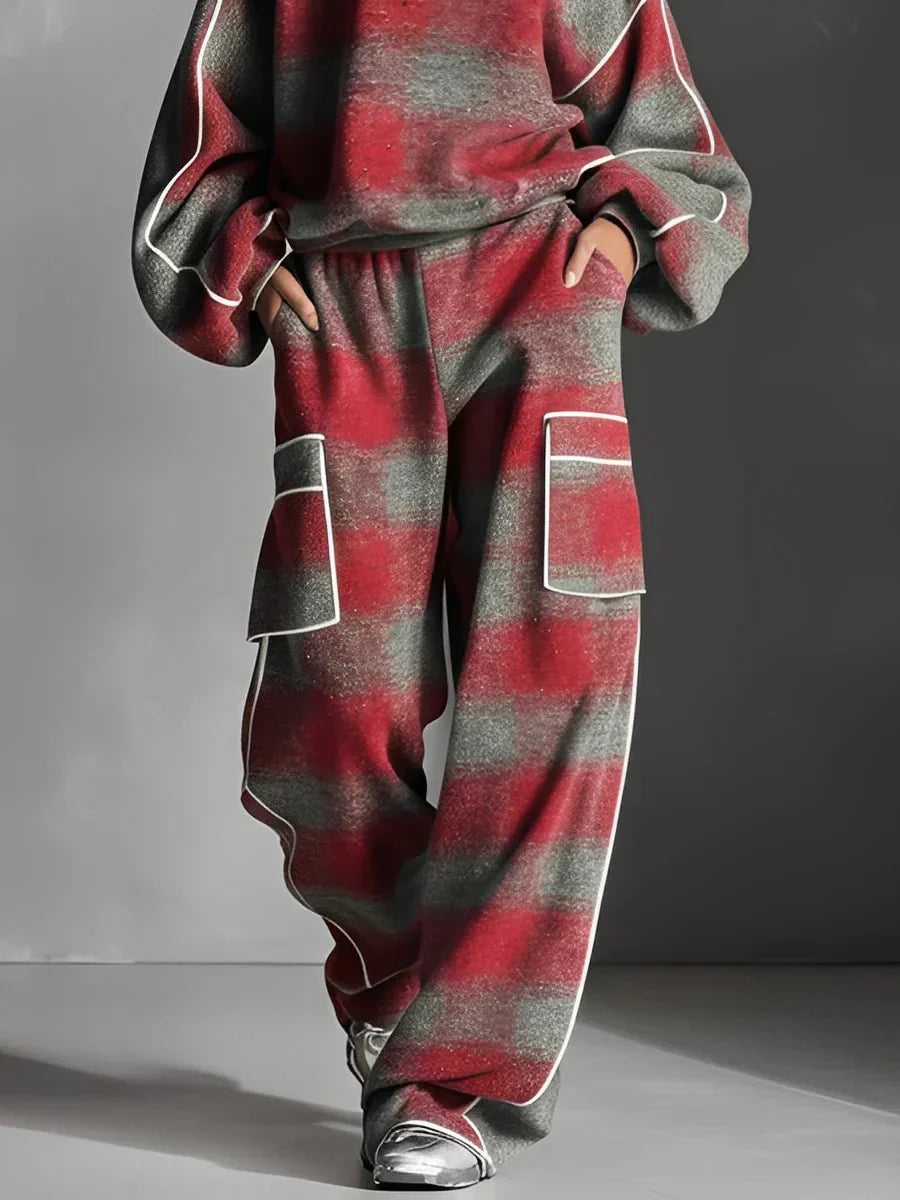 Julia | Oversized Damski Zestaw Lounge
